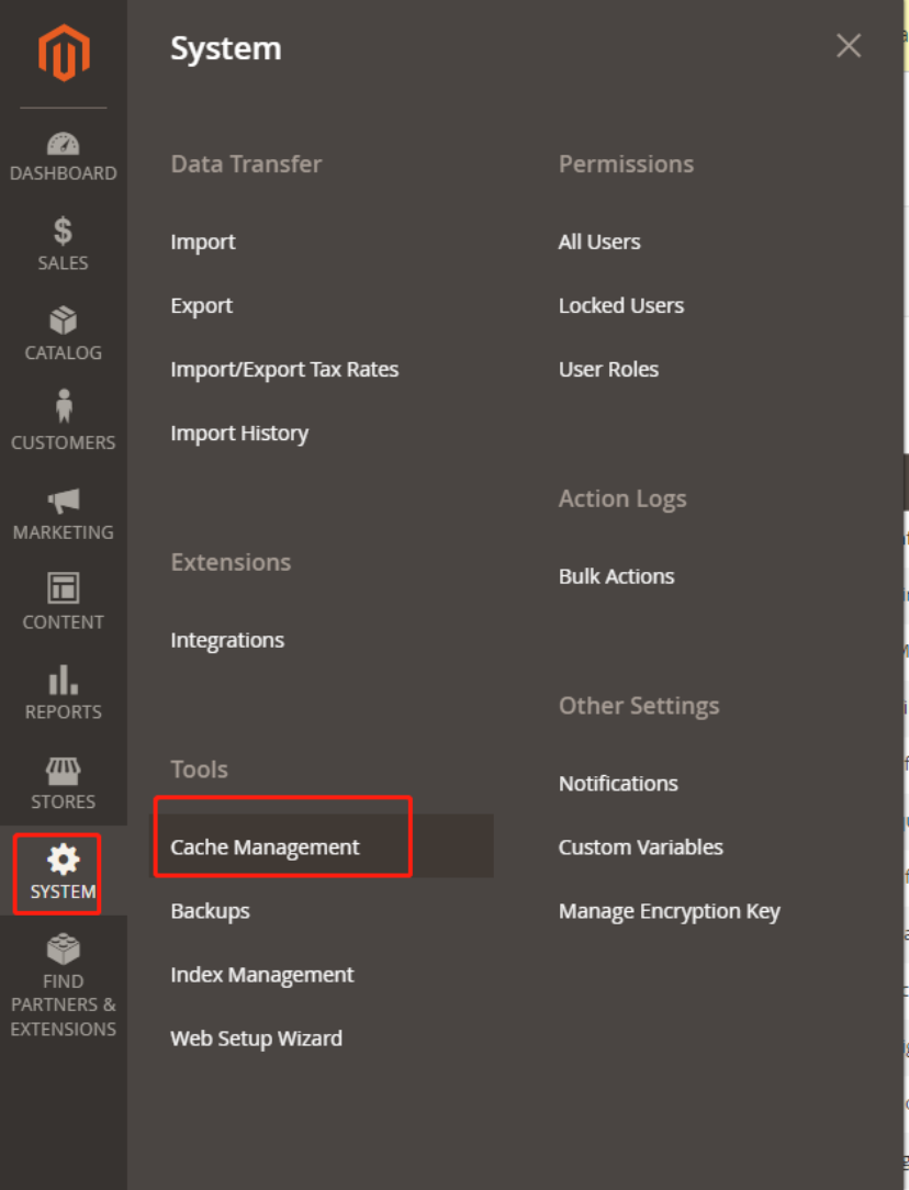 magento-cache-management